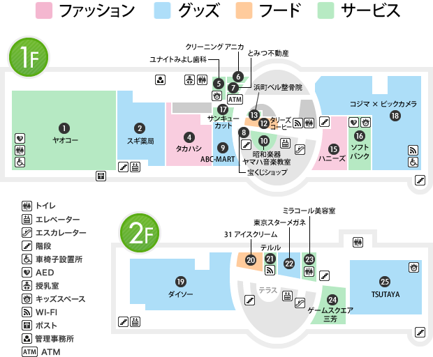 フロアマップ
