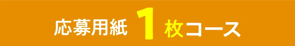 応募用紙1枚コース